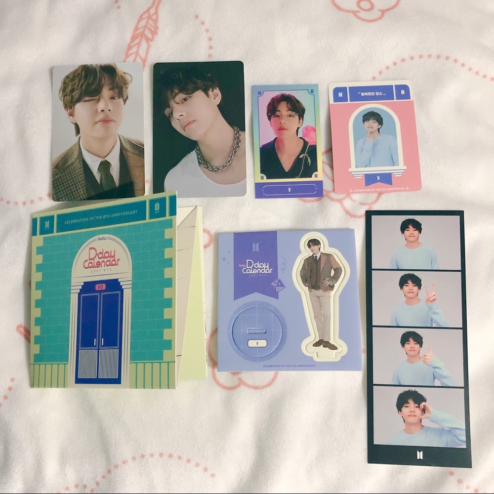 BTS Festa Calendar Taehyung V Set
